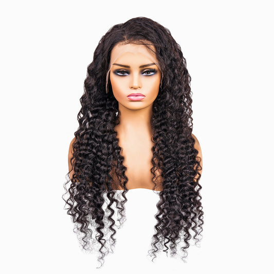 [13x4 Transparent] Lace Front Wig - Deep Wave