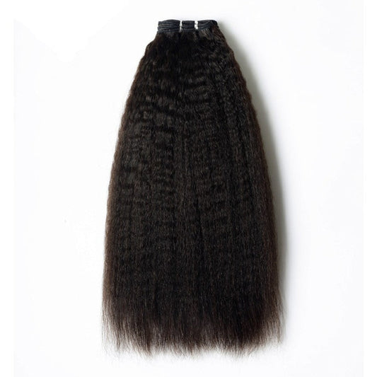 High-Quality Raw Kinky Straight Hair Bundles - Edna Rose Beauty