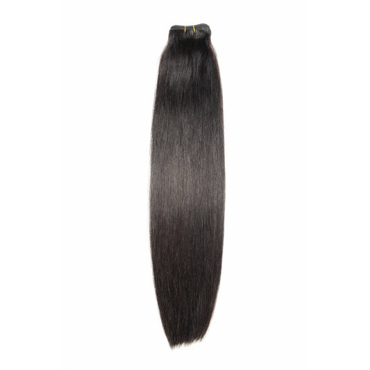 Premium Raw Straight Bundles - Unprocessed Malaysian Hair Extensions, available in lengths from 10" to 30"