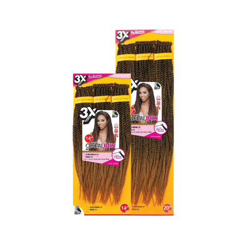 Eve Hair - 3X Original Box Braid 20" (Medium)